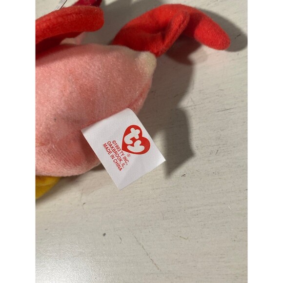 Ty Teenie Beanie Babies Strut The Rooster - Picture 4 of 4